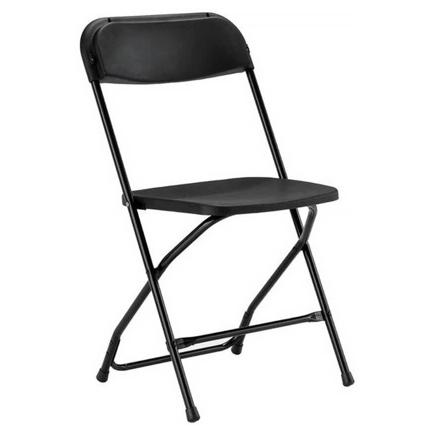 Black Samsonite Folding Chair | Signature Party