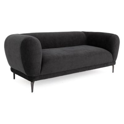 Image of Lazio Loveseat, Charcoal