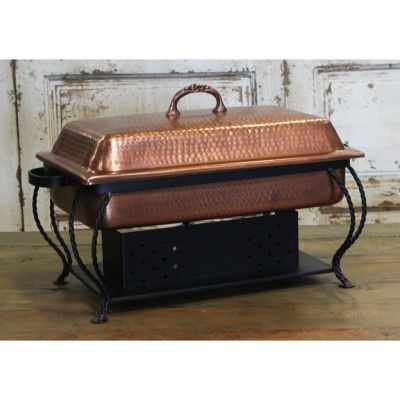 Image two of CHAFER 8 QT. COPPER
