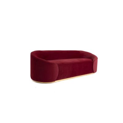 Image two of Monroe Sofa, Merlot