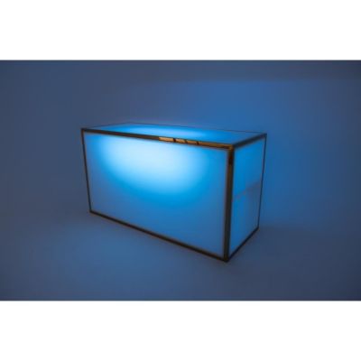 Image two of Milo Bar, Silver Frame, White Plexi