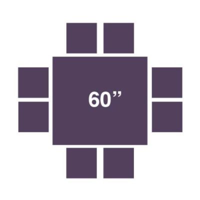 Image of Square Table 60"