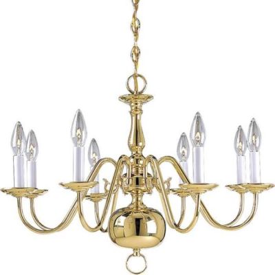 Image of Windsor Brass Chandelier