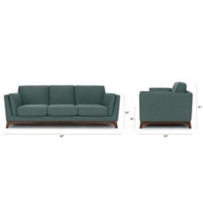 Image of Madeira Aqua Sofa 83"