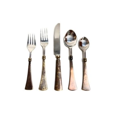 Image of Copper Patinaed Flatware (Limited Quantities)