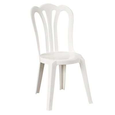 Image of White Cafe Chair