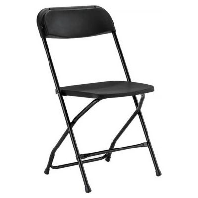 Image of Black Samsonite Folding Chair