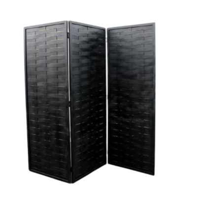 Image of Black Folding Screen 7'x90"