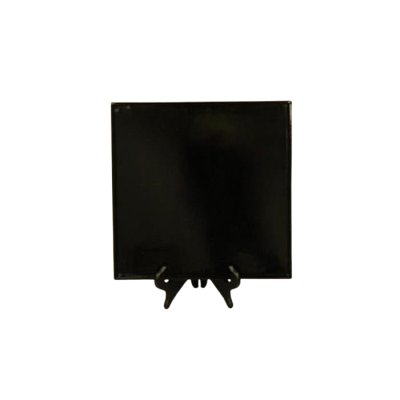 Image of Black Wood Tray Square 14"