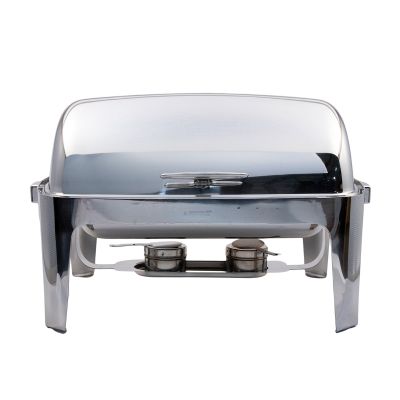 Image two of 8 Quart Roll Top Chafer Polished