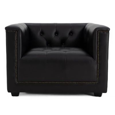 Image two of Sinatra Lounge Chair, Black