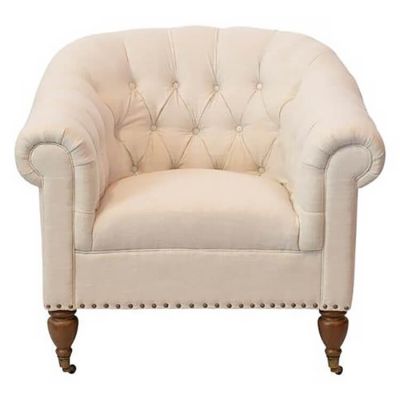Image of Rhiannon Coastal Linen Chair