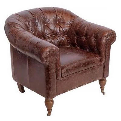 Image two of Rhiannon Crackle Mahogany Chair