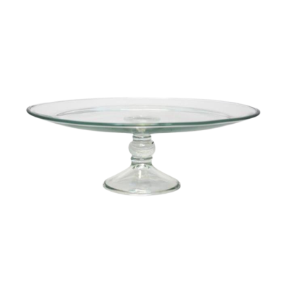 Image of Glass Cake Stand 12" Round