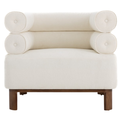 Image two of Kirby Lounge Chair, Off White