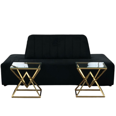Image of Retro Black Island 7'x54"