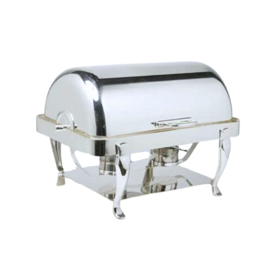 Image of Silver Rolltop Chafer 8qt