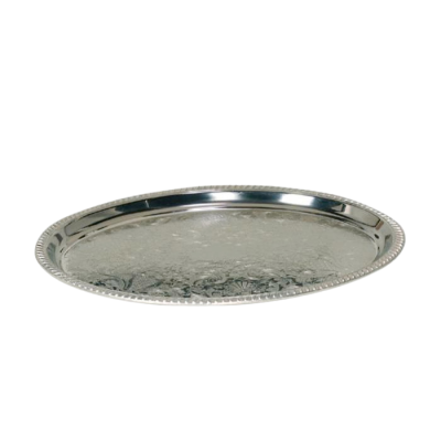 Image of Silver Tray Oval 16x22"