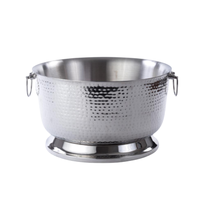 Image of Stainless Hammered Ice Tub 7 gal