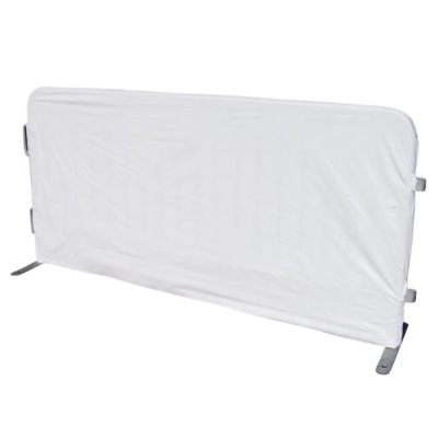 Image of White Barricade Cover 8'