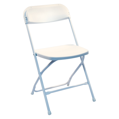 Image of White Samsonite Chair