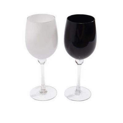 Image of Ariana Black & White Glassware