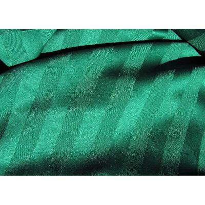 Image of Hunter Green Satin Stripe