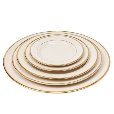 Image two of Ivory Gold Rim China