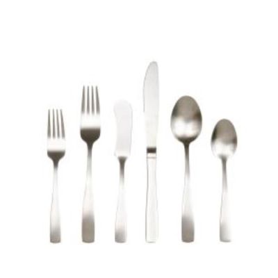 Image of Matte Stainless Flatware