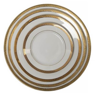 Image of White & Gold China